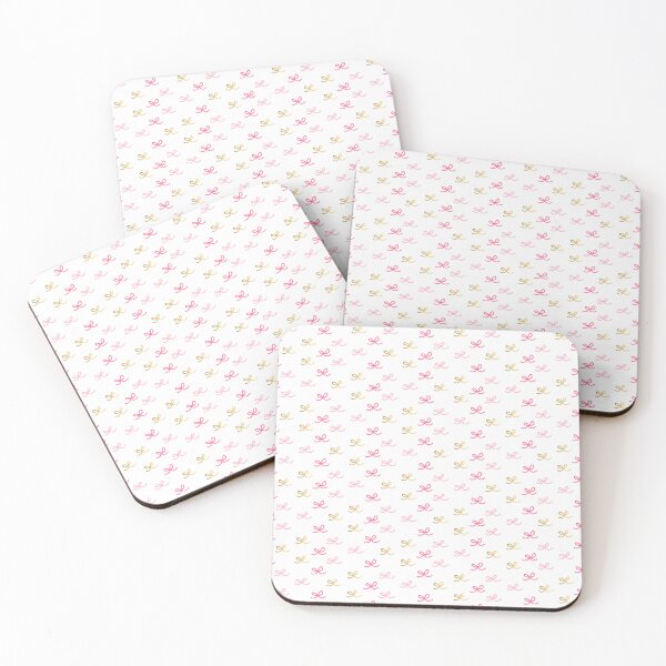 Item preview, Pink Bows Pattern designed and sold by mbstickerco20.