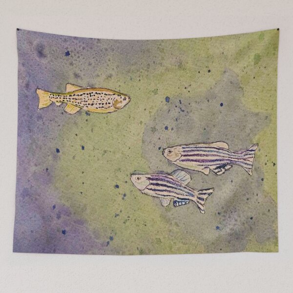 Item preview, Leopard and Zebra Danios designed and sold by BlueCanna.