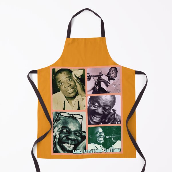 Item preview, Louis Armstrong - Satchmo - pop art collage designed and sold by TheRubberOnion.