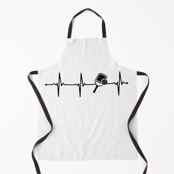 Item preview, Cute Minimalistic Pickleball ECG Heartbeat Bv designed and sold by KleverOlivier.