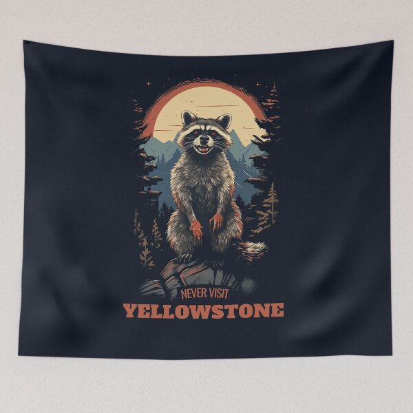 Item preview, Never visit yellowstone designed and sold by robertfarkas.