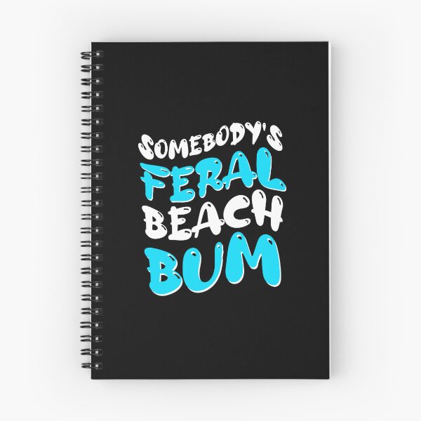 Item preview, Somebody's Feral Beach Bum Retro Groovy Gift  designed and sold by LADistrictGarb.