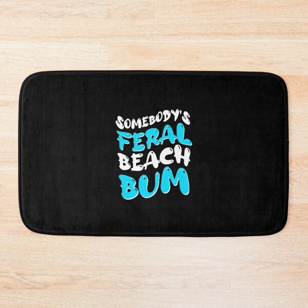 Item preview, Somebody's Feral Beach Bum Retro Groovy Gift  designed and sold by LADistrictGarb.