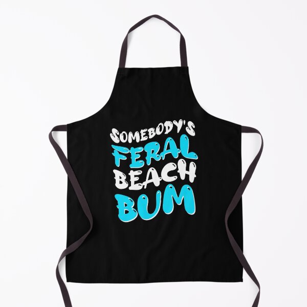 Item preview, Somebody's Feral Beach Bum Retro Groovy Gift designed and sold by LADistrictGarb.