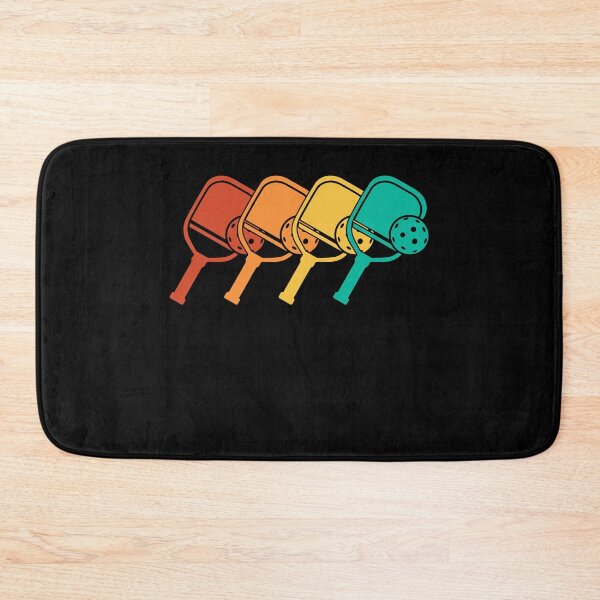 Item preview, Retro Pickleball Repeating Paddle Silhouette designed and sold by KleverOlivier.