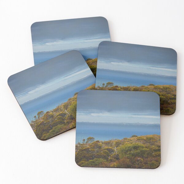 Item preview, Ocean views behind picturesque coastal flora - Exclusive photographic print of the Great Ocean Road designed and sold by TRex-Landscapes.
