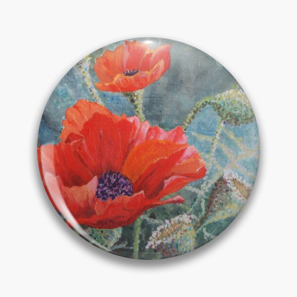 Item preview, Intensely red poppy designed and sold by Susan Elle.