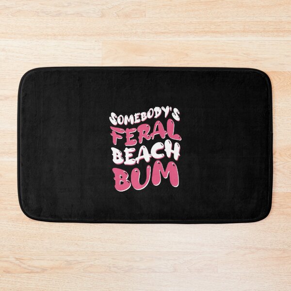 Item preview, Somebody's Feral Beach Bum Retro Groovy Women Gift  designed and sold by LADistrictGarb.