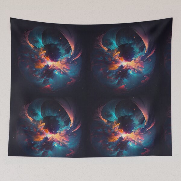 Item preview, Stellar Reverie: Abstract Art of Celestial Lights and Cosmic Phenomena designed and sold by iQuorra.