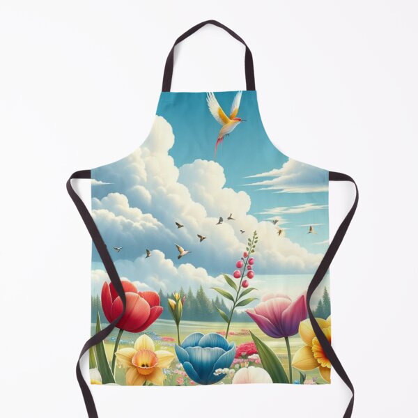 Item preview, Spring Meadow: Flowers & Birds Bliss designed and sold by mymagicstoreus.