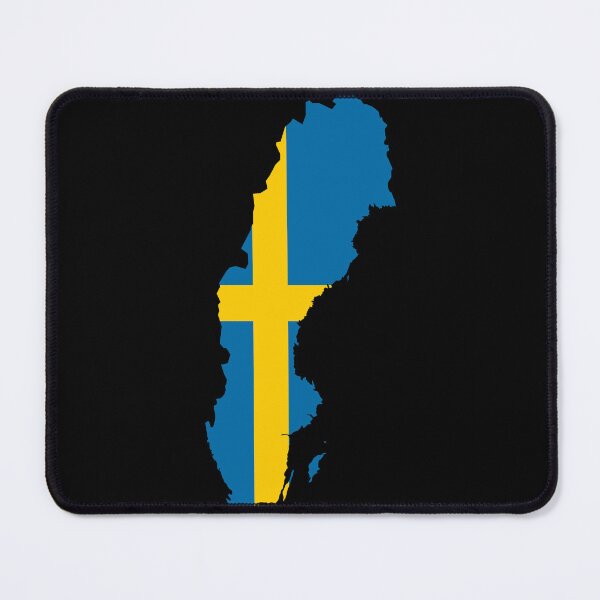 Item preview, Flag Map of Sweden designed and sold by feether-store.