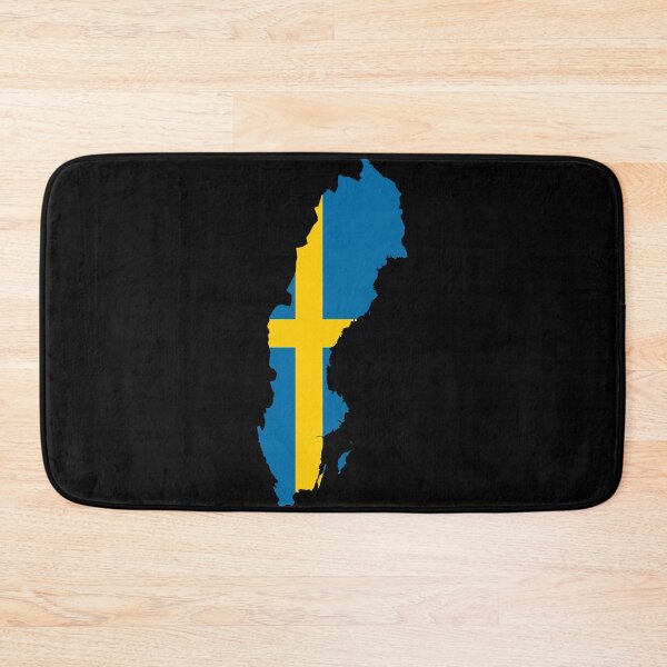 Item preview, Flag Map of Sweden designed and sold by feether-store.