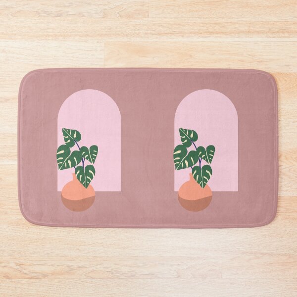 Item preview, Monstera plant and arched window - earthy designed and sold by Chigurena.