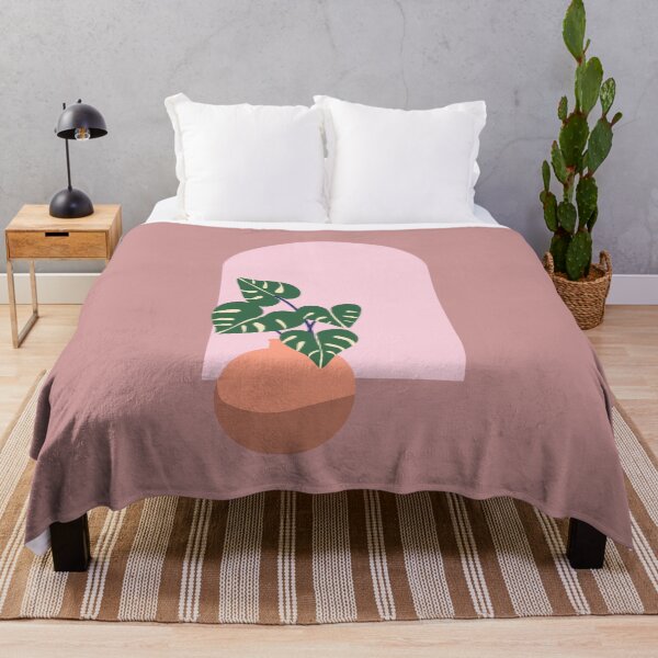 Item preview, Monstera plant and arched window - earthy designed and sold by Chigurena.
