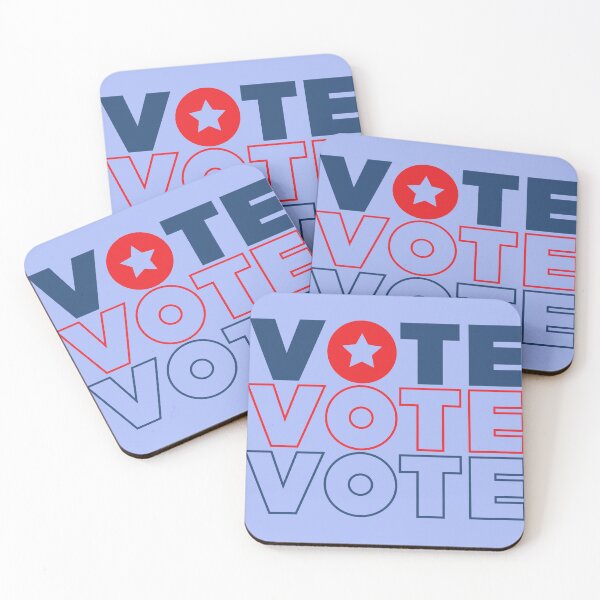 Item preview, Vote Vote Vote 2024 Red, White, and Blue  designed and sold by ArtMeetsPizza.
