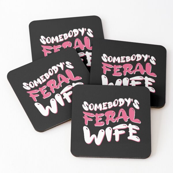 Item preview, Somebody's Feral Wife Retro Groovy Gift  designed and sold by LADistrictGarb.