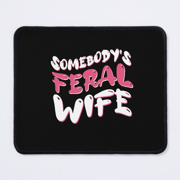 Item preview, Somebody's Feral Wife Retro Groovy Gift designed and sold by LADistrictGarb.