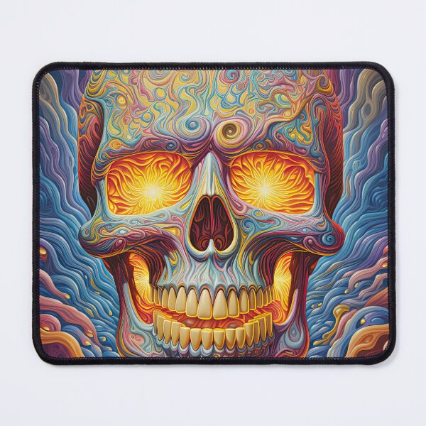 Item preview, Psychedelic Skull designed and sold by Vinz-Mota.
