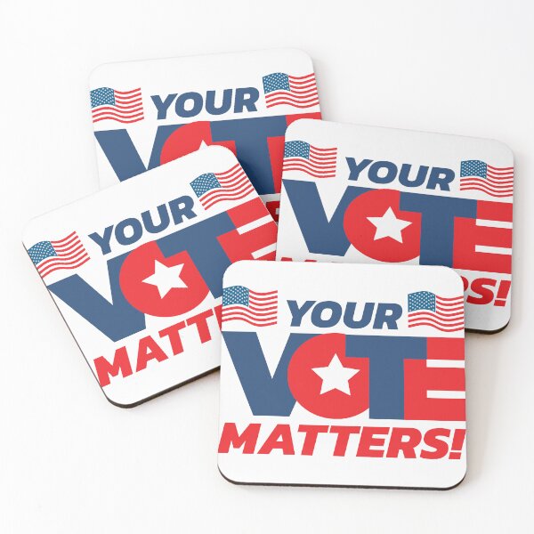 Item preview, Your Vote Matters 2024 Red, White, and Blue  designed and sold by ArtMeetsPizza.