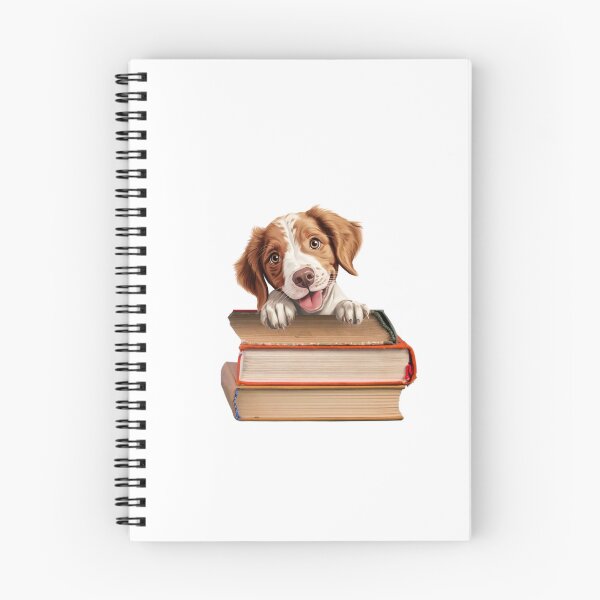 Item preview, Brittany Dog And Books designed and sold by TheAnimalZ00.