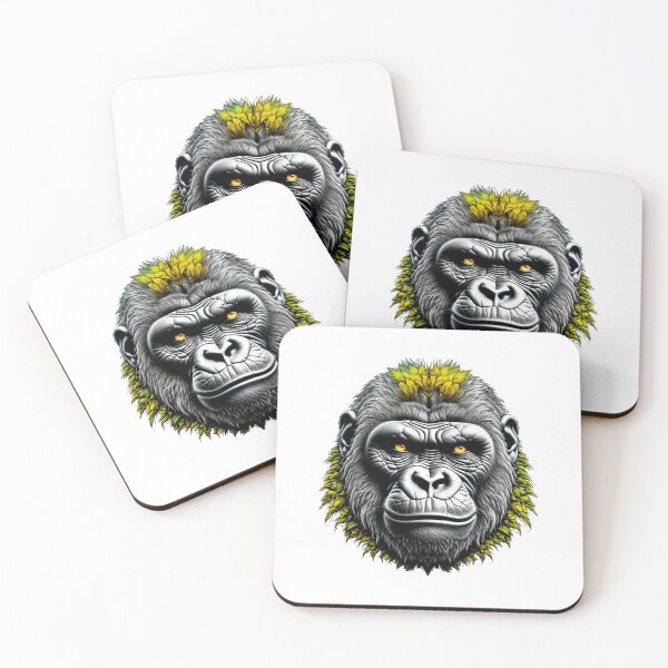 Item preview, wild gorilla designed and sold by MissFrita.