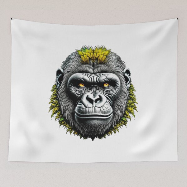 Item preview, wild gorilla designed and sold by MissFrita.