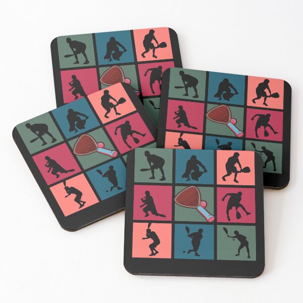 Item preview, Racquetball Pop Art Players Poses designed and sold by KleverOlivier.