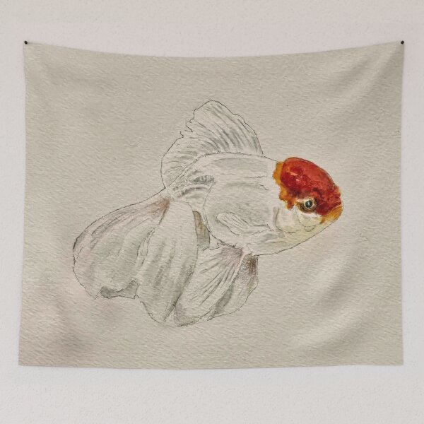 Item preview, Red Cap Oranda Goldfish designed and sold by BlueCanna.