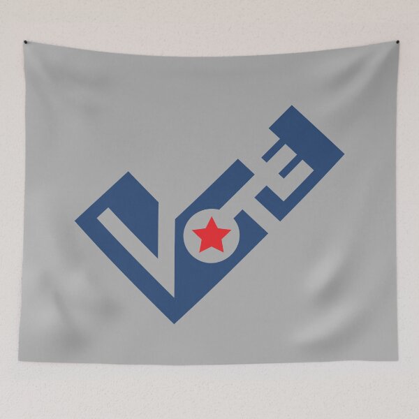 Item preview, Vote 2024 Red, White, and Blue Checkmark designed and sold by ArtMeetsPizza.
