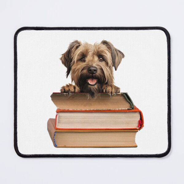 Item preview, Briard And Books designed and sold by TheAnimalZ00.