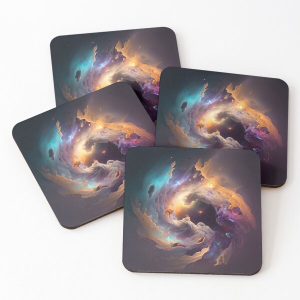 Item preview, Ethereal Cosmos: Abstract Art Embracing Celestial Marvels designed and sold by iQuorra.