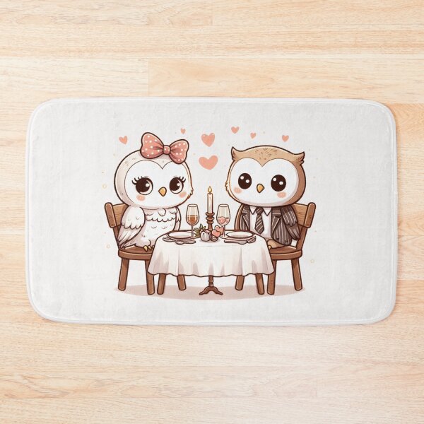 Item preview, Owls Romantic Dinner Valentine's Day designed and sold by LemuellTrends.