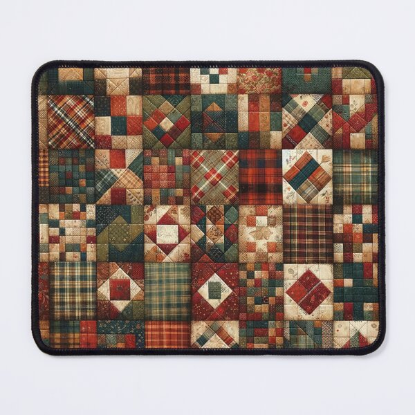 Item preview, Autumn Patchwork Quilt Pattern designed and sold by PinUpPizzazz.