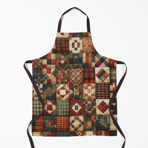 Item preview, Autumn Patchwork Quilt Pattern designed and sold by PinUpPizzazz.