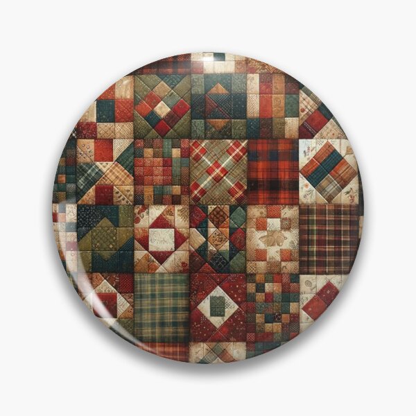 Item preview, Autumn Patchwork Quilt Pattern designed and sold by PinUpPizzazz.