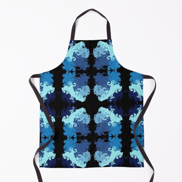 Item preview, Blue seamless pattern designed and sold by Fantacaroo Designs.