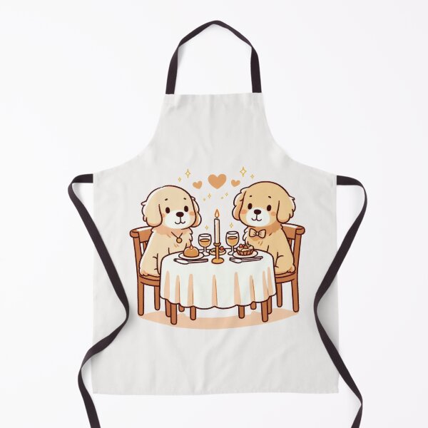 Item preview, Golden Retrievers Romantic Dinner Valentine's Day designed and sold by LemuellTrends.