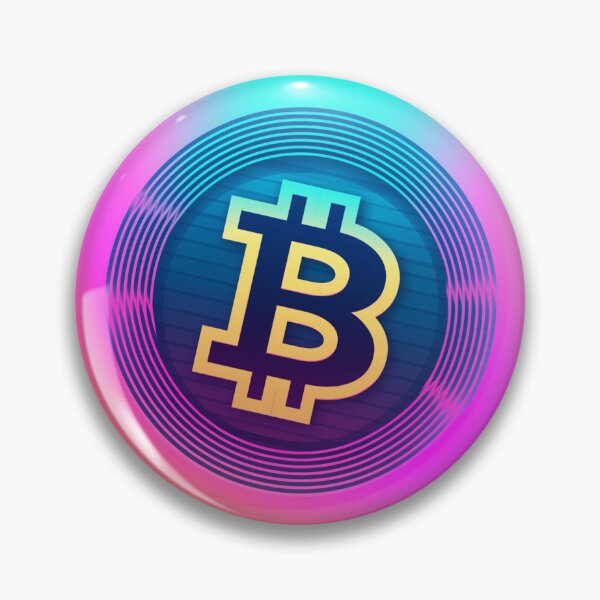 Item preview, Vaporwave Bitcoin designed and sold by SmashTeen.