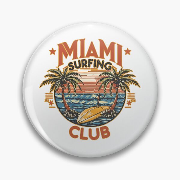 Item preview, MIAMI SURFING CLUB designed and sold by NebulaWhimsy.