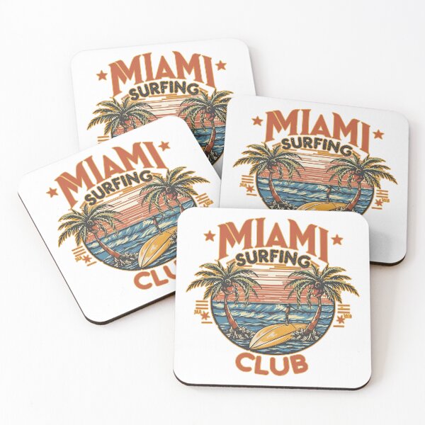 Item preview, MIAMI SURFING CLUB designed and sold by NebulaWhimsy.