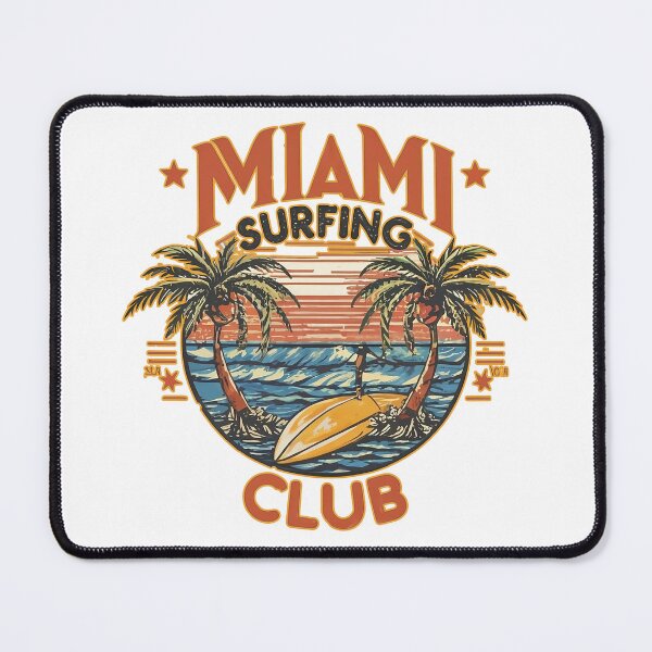 Item preview, MIAMI SURFING CLUB designed and sold by NebulaWhimsy.
