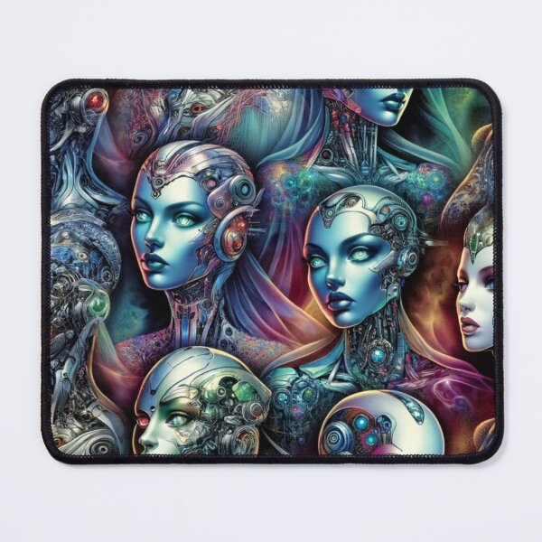 Item preview, Cybernetic Elegance: Future in Art designed and sold by mymagicstoreus.
