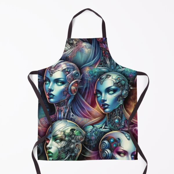 Item preview, Cybernetic Elegance: Future in Art designed and sold by mymagicstoreus.