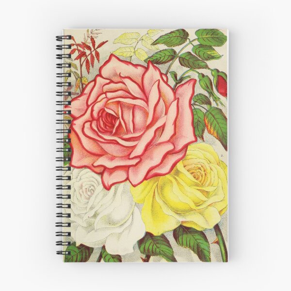 Item preview, Vintage Multi Colored Rose Illustration (1886) designed and sold by BravuraMedia.