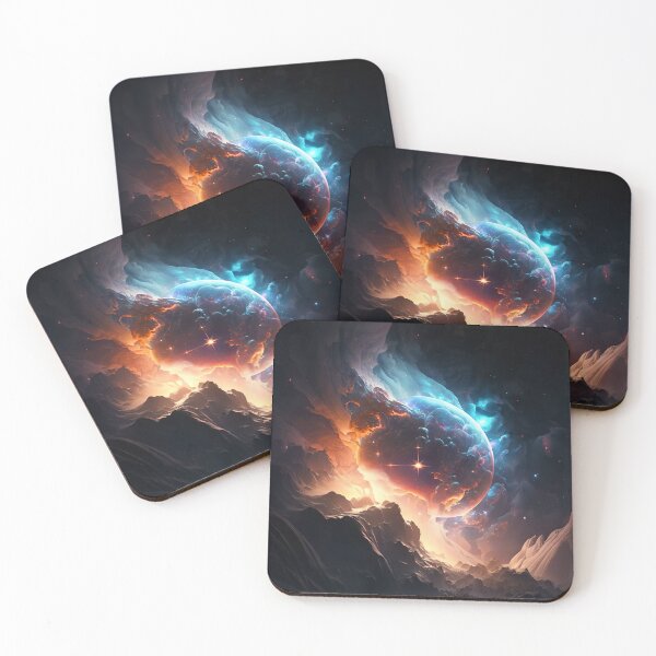 Item preview, Celestial Odyssey: Abstract Art Capturing Cosmic Wonders designed and sold by iQuorra.