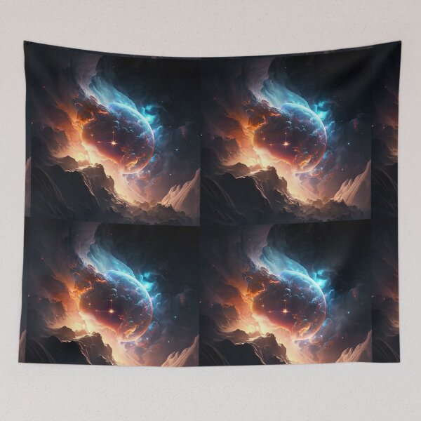 Item preview, Celestial Odyssey: Abstract Art Capturing Cosmic Wonders designed and sold by iQuorra.