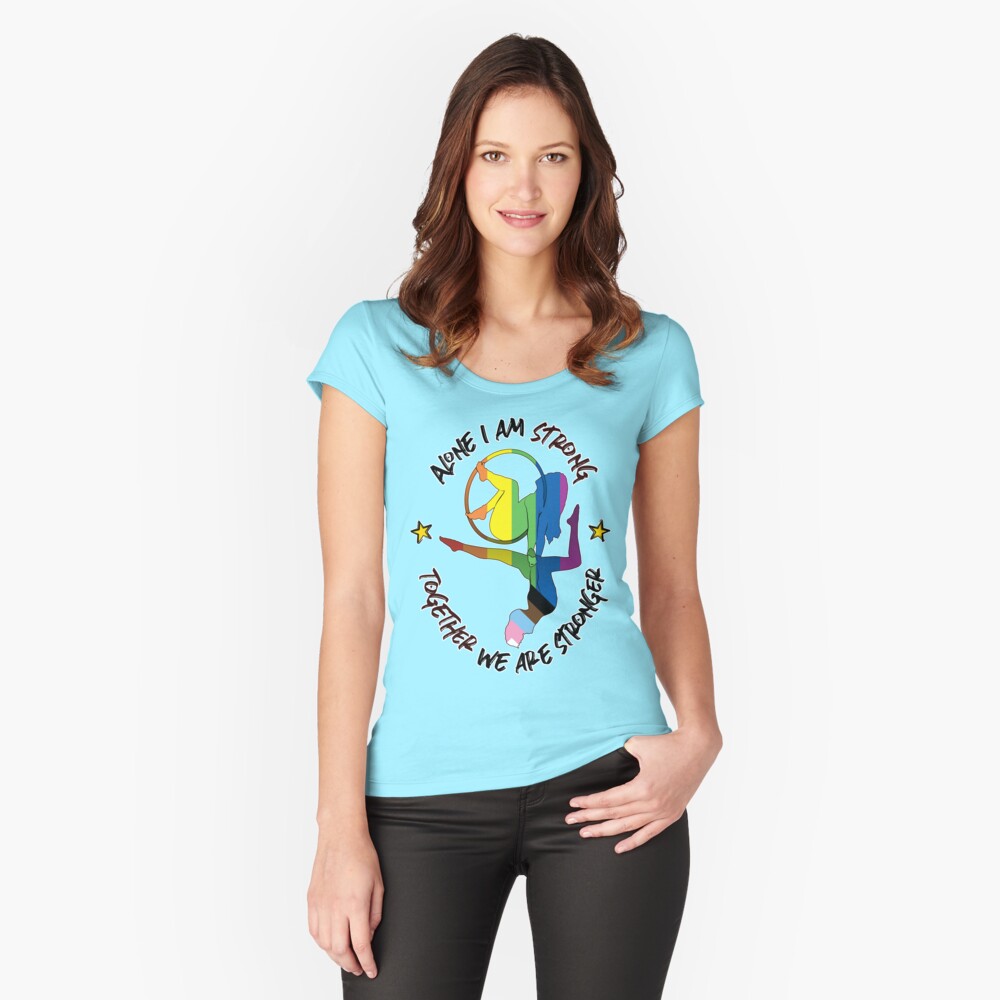 Item preview, Fitted Scoop T-Shirt designed and sold by F-O-S-C-A.