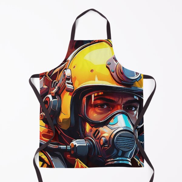 Item preview, Bravery in the Blaze: A Firefighter's Resolve designed and sold by ArtComixHaven.