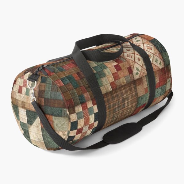 Item preview, Fall Colored Patchwork Pattern designed and sold by PinUpPizzazz.
