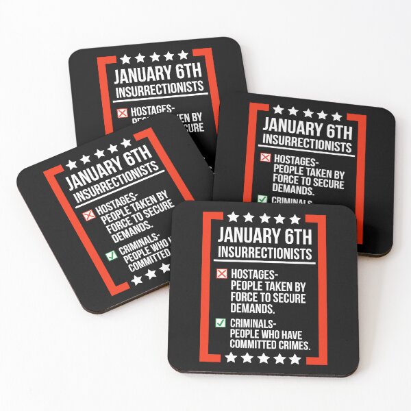 Item preview, January 6th insurrectionists are criminals not hostages  designed and sold by Rachel the Artist .